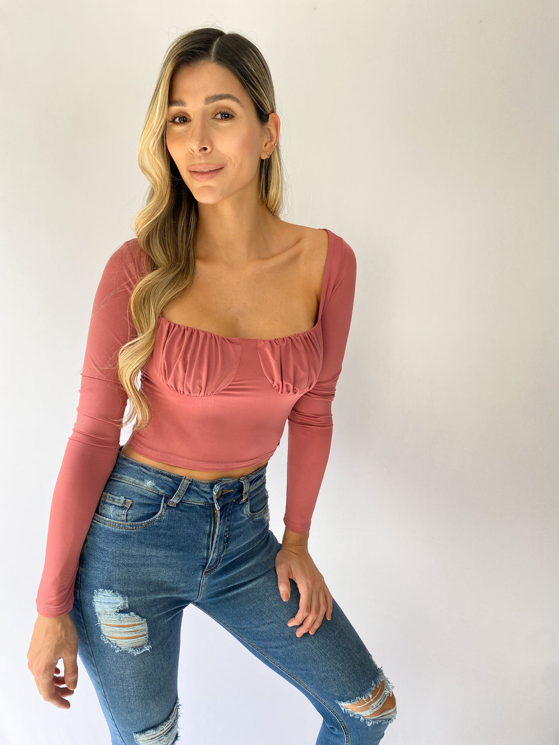 Blusa Manga Larga Horma Copas