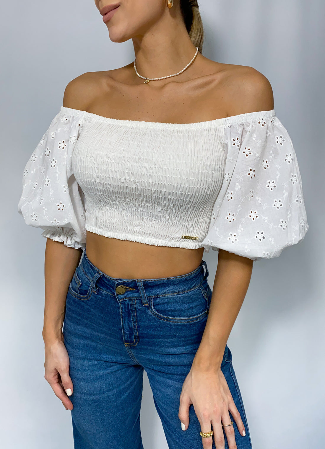 Blusa Manga Bombacha Hojarota Enresortad