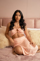 Conjunto Falda Abertura Lateral Y Crop