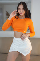 Blusa Manga Larga Circulo Espalda