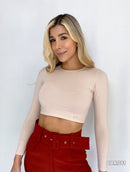 Blusa Manga Larga Circulo Espalda