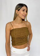 Blusa Runchada Tiras Mayatex