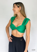 Crop Top Licra Cruzado