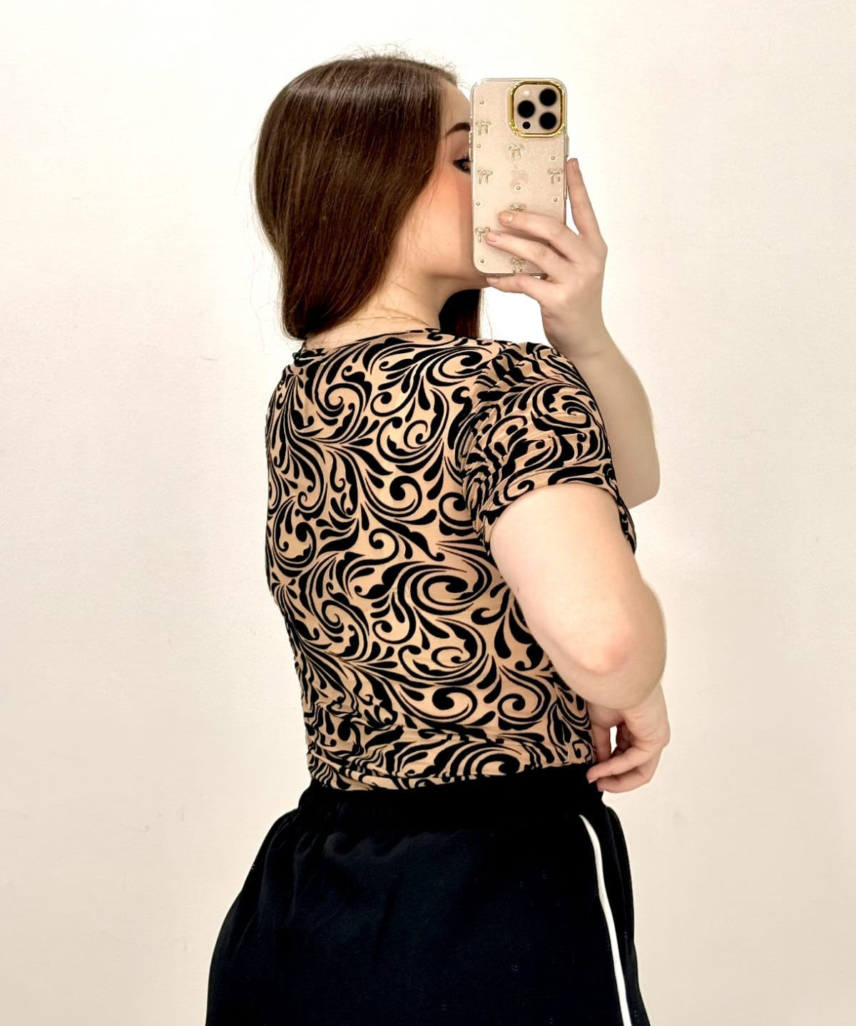 Body Manga Corta Estampado Mayatex Plus