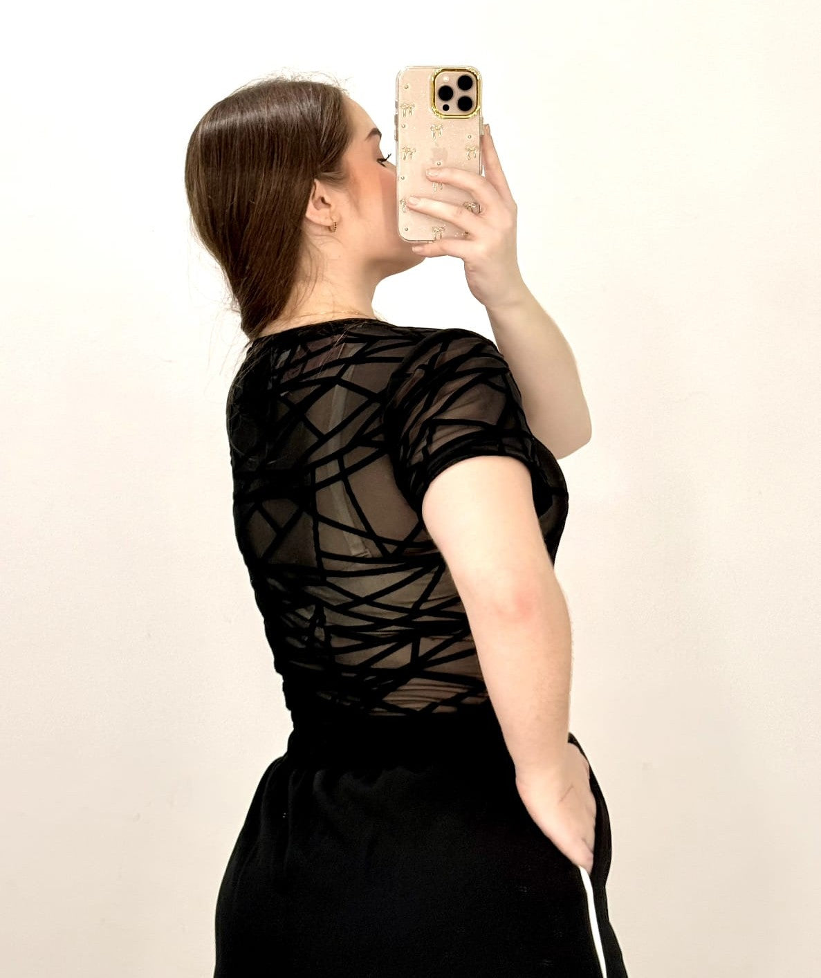 Body Manga Corta Estampado Mayatex Plus