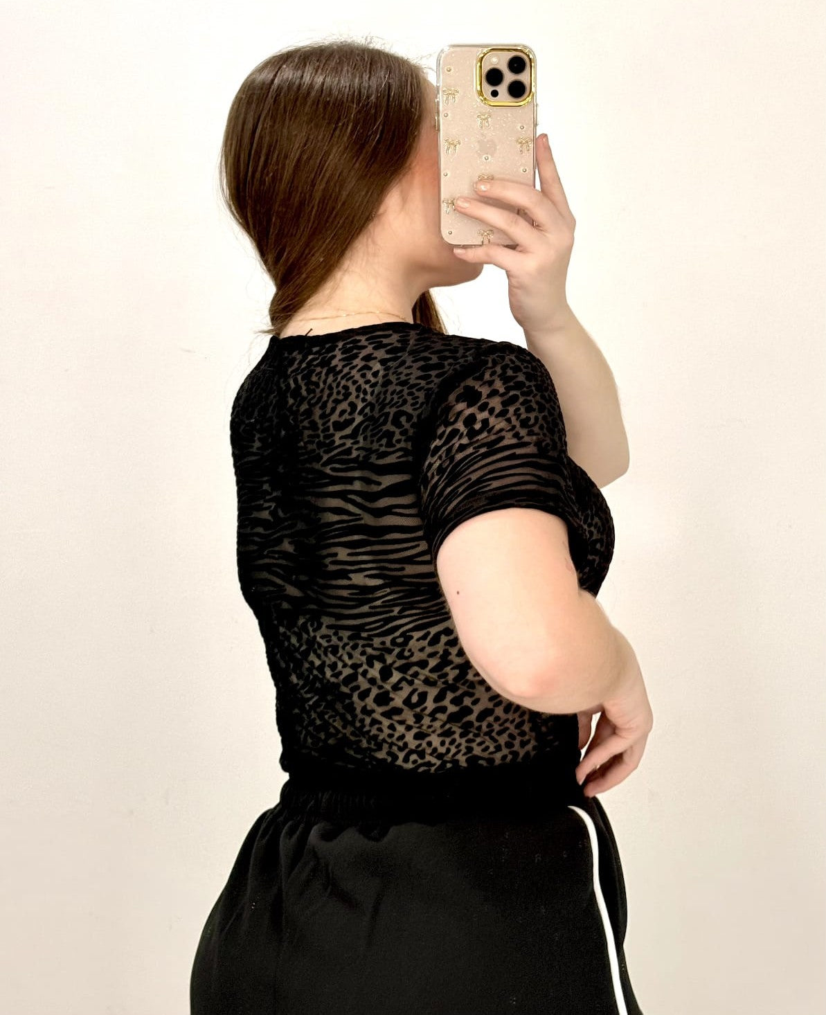 Body Manga Corta Estampado Mayatex Plus