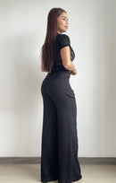 Body Manga Corta Estampado Mayatex