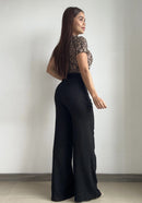 Body Manga Corta Estampado Mayatex