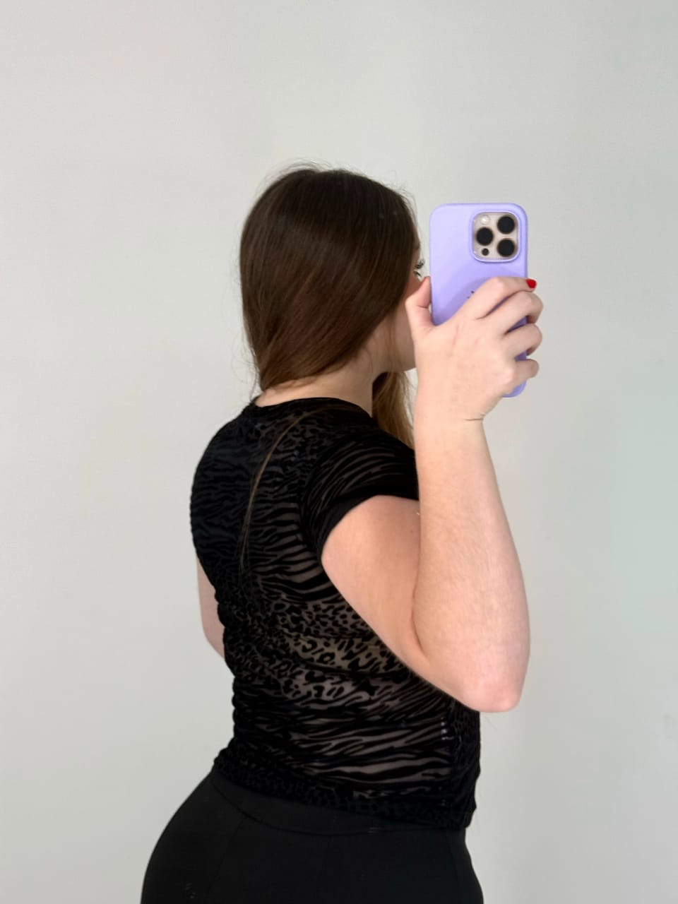 Blusa Manga Corta Plus Mayatex Estampado