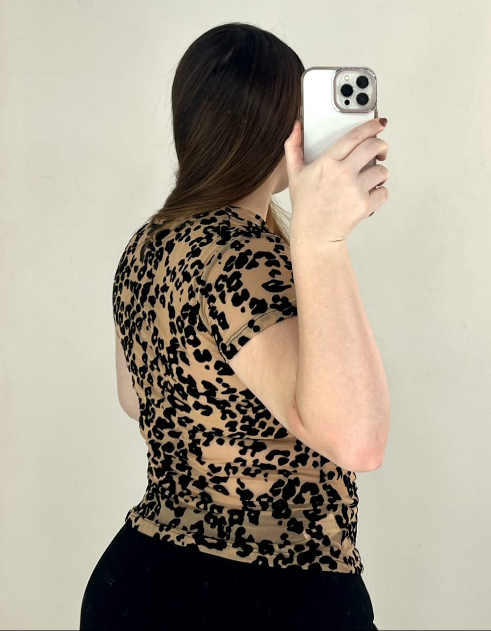 Blusa Manga Corta Plus Mayatex Estampado