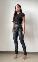 Blusa Manga Corta Cuello Redondo Mayatex