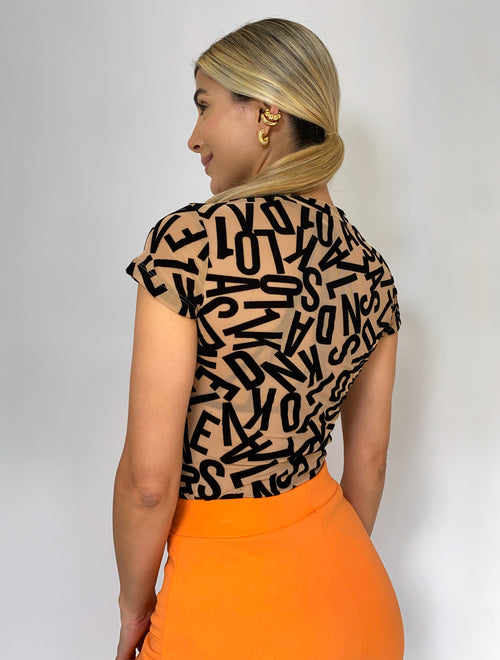 Blusa Manga Corta Cuello Redondo Mayatex