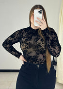 Blusa Manga Larga Mayatex Estampada