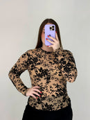 Blusa Manga Larga Mayatex Estampada