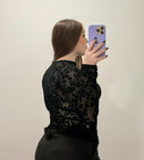 Blusa Manga Larga Mayatex Estampada