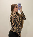 Blusa Manga Larga Mayatex Estampada