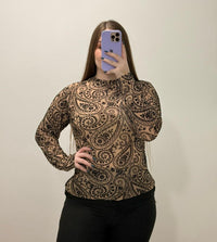 Blusa Manga Larga Mayatex Estampada