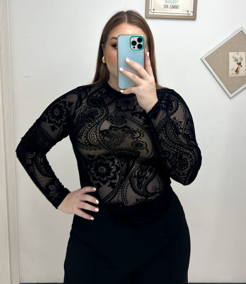 Blusa Manga Larga Mayatex Estampada