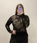 Blusa Manga Larga Mayatex Estampada