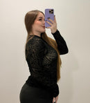 Blusa Manga Larga Mayatex Estampada