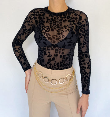 Blusa Manga Larga Mayatex Estampado