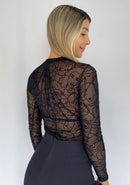 Blusa Manga Larga Mayatex Estampado