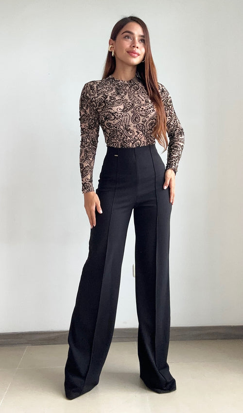 Blusa Manga Larga Mayatex Estampado