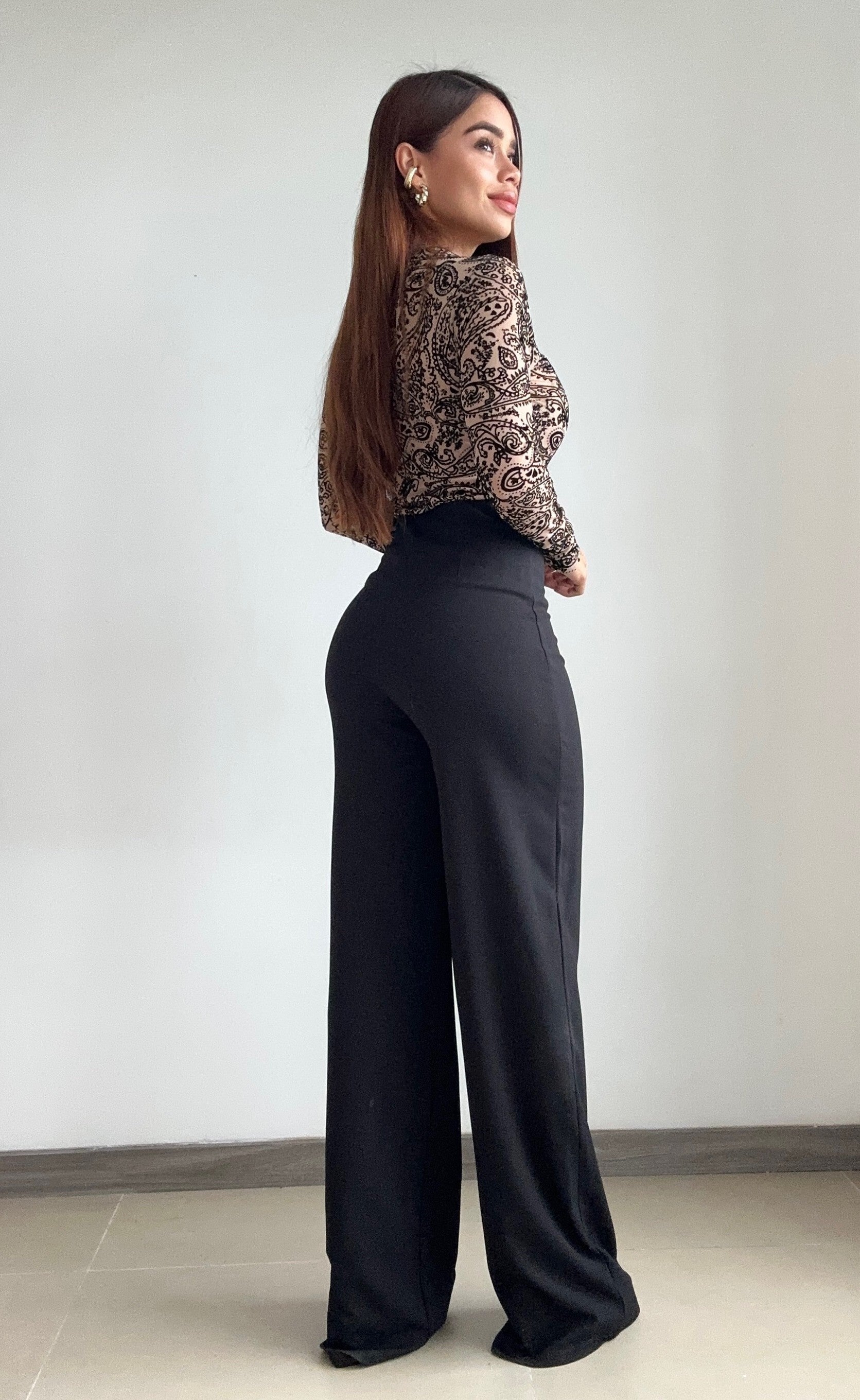 Blusa Manga Larga Mayatex Estampado