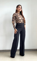 Blusa Manga Larga Mayatex Estampado