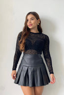 Blusa Manga Larga Mayatex Estampado