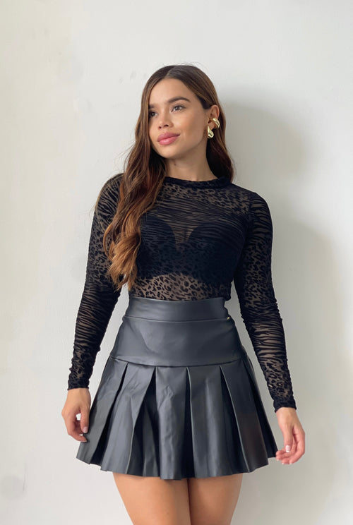 Blusa Manga Larga Mayatex Estampado