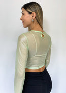 Blusa Manga Larga Mayatex Brillo