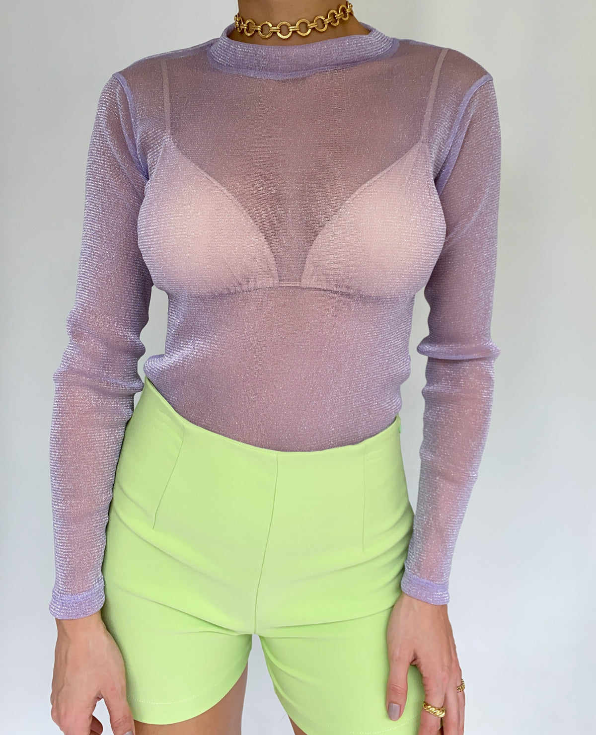 Blusa Manga Larga Brillo