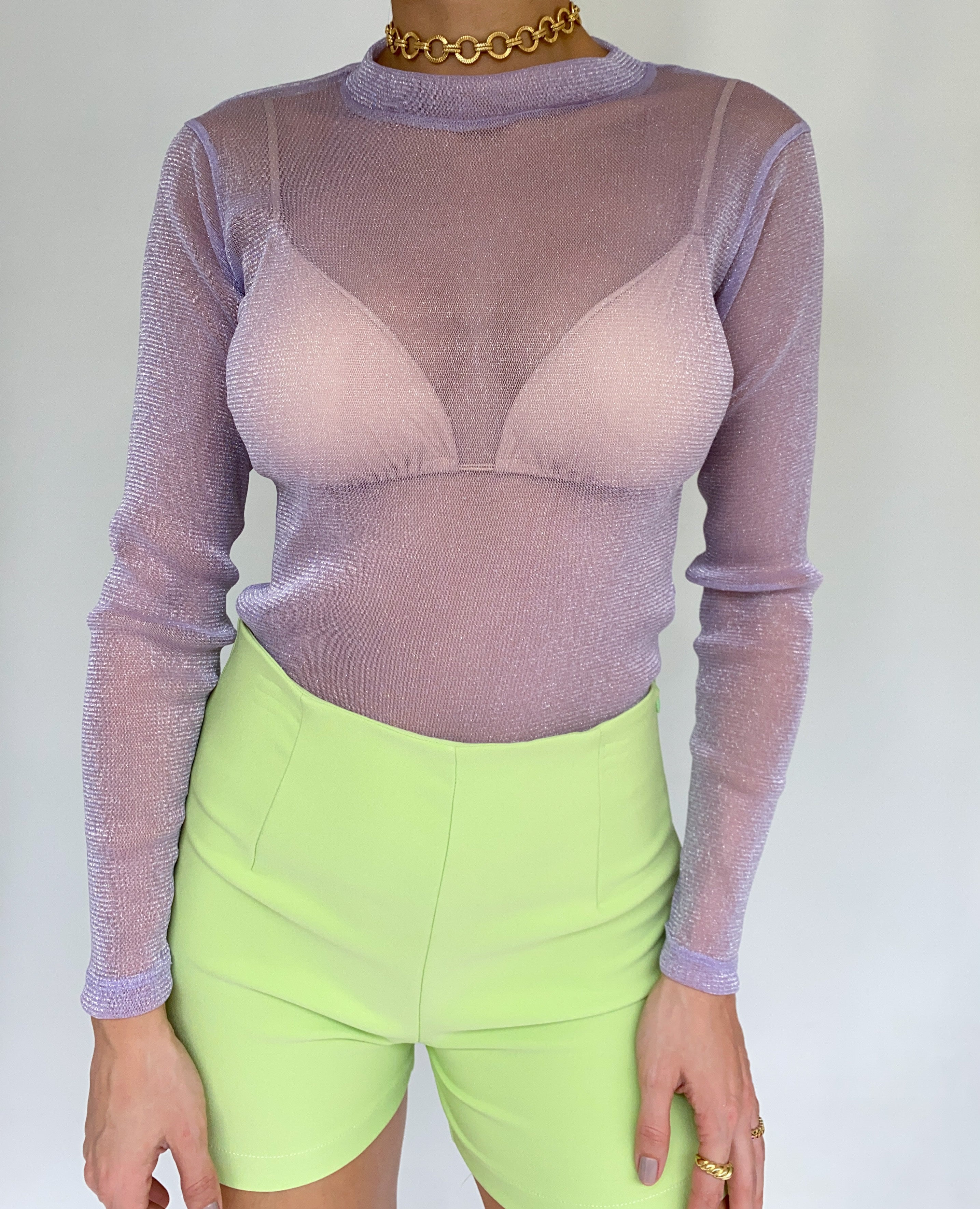 Blusa Manga Larga Brillo