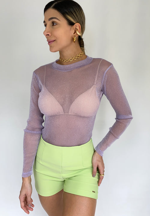 Blusa Manga Larga Brillo