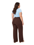 Pantalon Tiro Alto Vena Delantera Plus