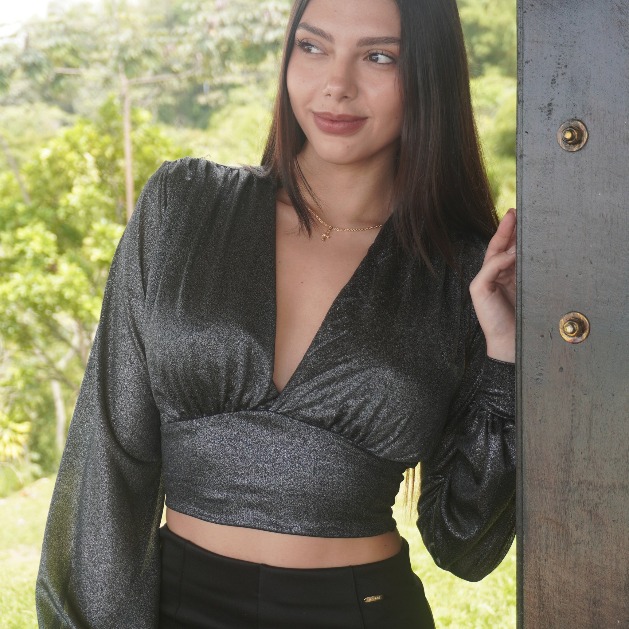 Blusa Manga Larga Fajon Unicolor