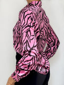 Camisera Manga Larga Est Animal Print