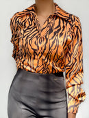 Camisera Manga Larga Est Animal Print