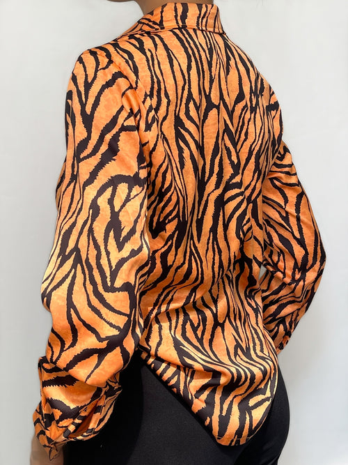Camisera Manga Larga Est Animal Print