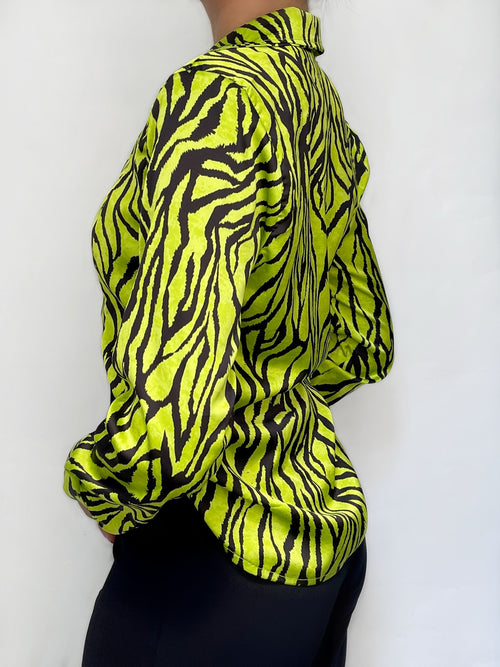 Camisera Manga Larga Est Animal Print