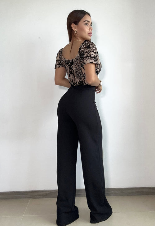 Blusa Corta Escote Corazon Manga Corta