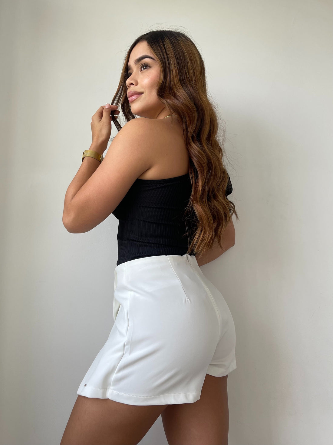 Body Asimetrico Manga Zurcida