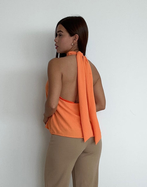 Blusa Manga Sisa Cuello Alto