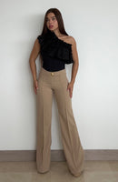 Body Asimetrico Con Boleros