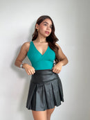 Body De Tiras Escote En V