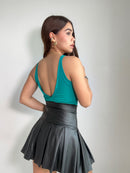 Body De Tiras Escote En V