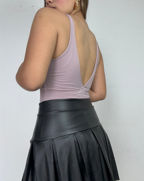 Body De Tiras Escote En V
