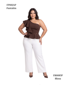 Blusa Asimetrica Bolero Lateral Plus