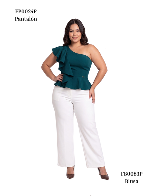 Blusa Asimetrica Bolero Lateral Plus